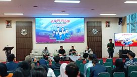 Kajian Opini Publik (KOPI) DEMA FISIP UIN, di kampus 1 UIN Bandung, pada Senin (2/6/25).
Muhammad Annazriel S/Kala Moeda,