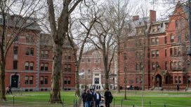 Kampus Harvard di Cambridge, Massachusetts, AS. (Foto: AFP/JOSEPH PREZIOSO)